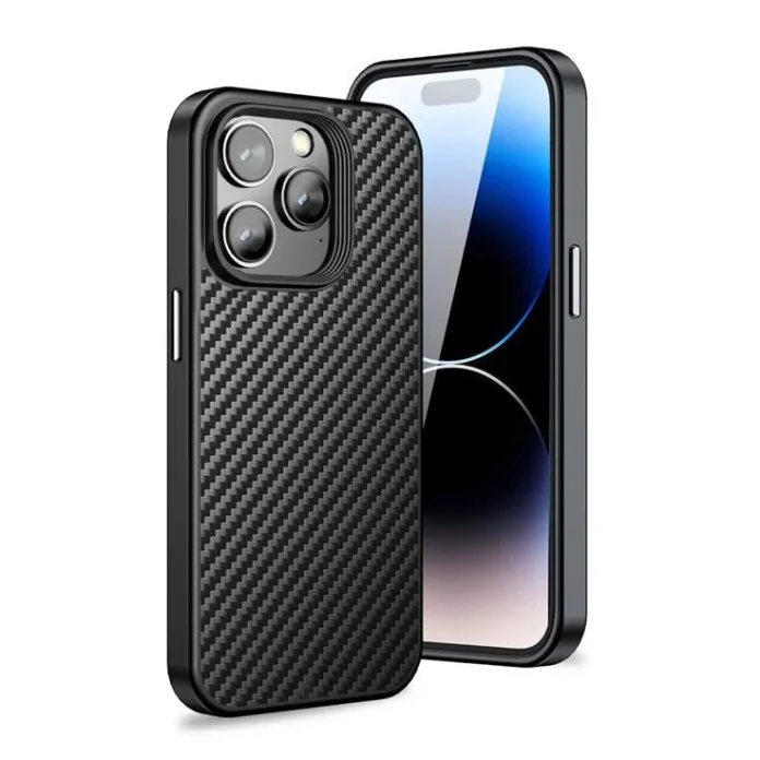 Carbon-fiber smartphone design.