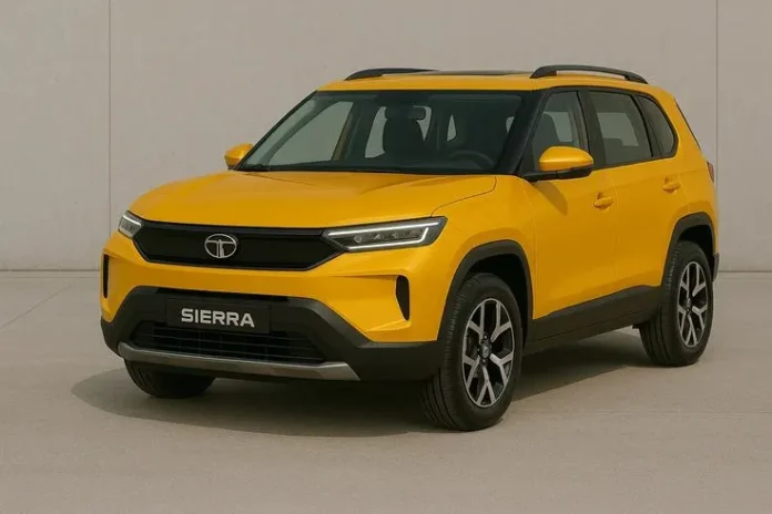 Tata Sierra 2025 car