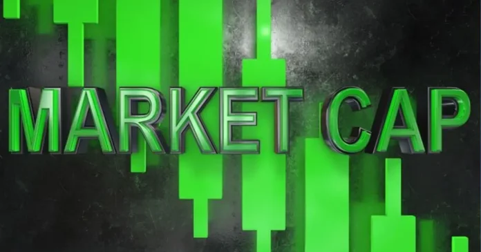 Stock market market capitalization explained with company valuation concept
