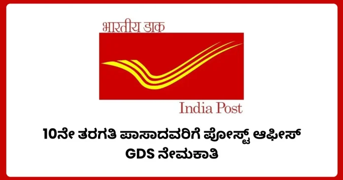 Post Office GDS Recruitment for 10th Pass Candidates – No Exam Government Job